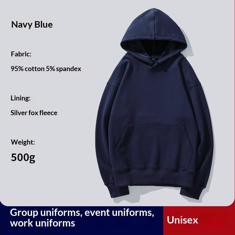 Hooded Hoodie Custom PrintedFor Women With Thickened Velvet | Luxury Home Accessories | Heulog Glow