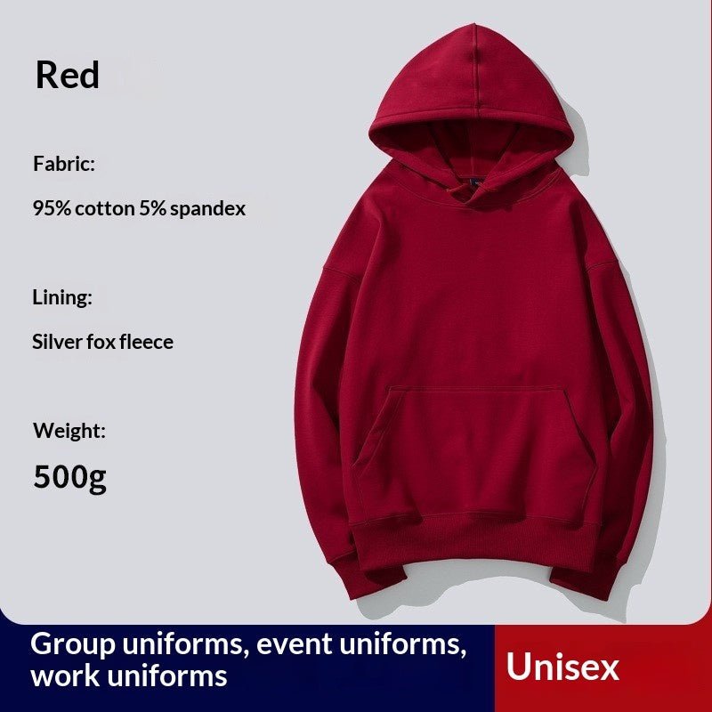 Hooded Hoodie Custom PrintedFor Women With Thickened Velvet | Luxury Home Accessories | Heulog Glow