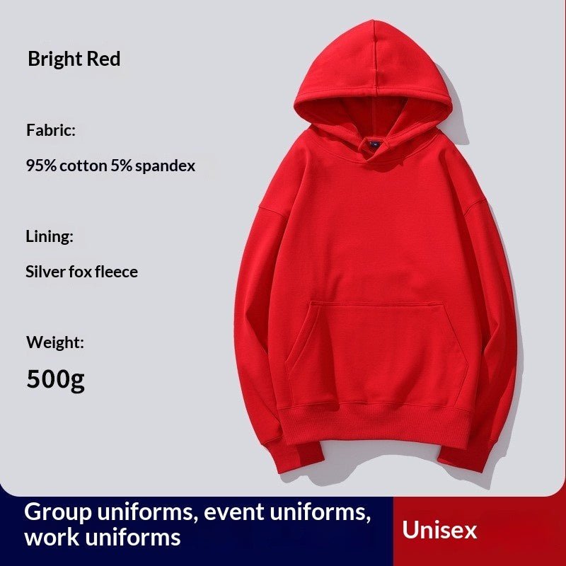 Hooded Hoodie Custom PrintedFor Women With Thickened Velvet | Luxury Home Accessories | Heulog Glow