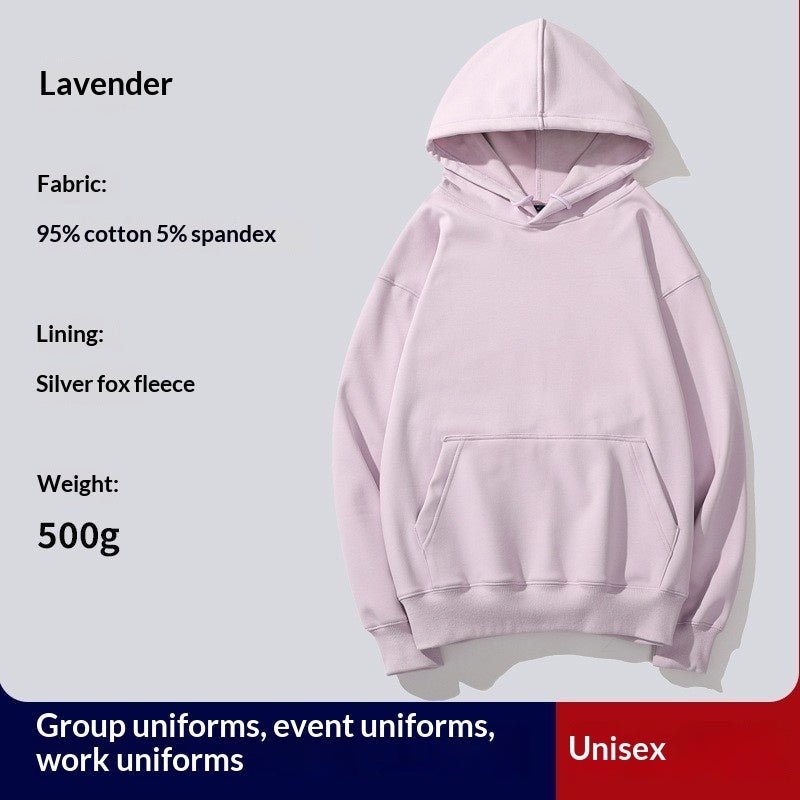 Hooded Hoodie Custom PrintedFor Women With Thickened Velvet | Luxury Home Accessories | Heulog Glow