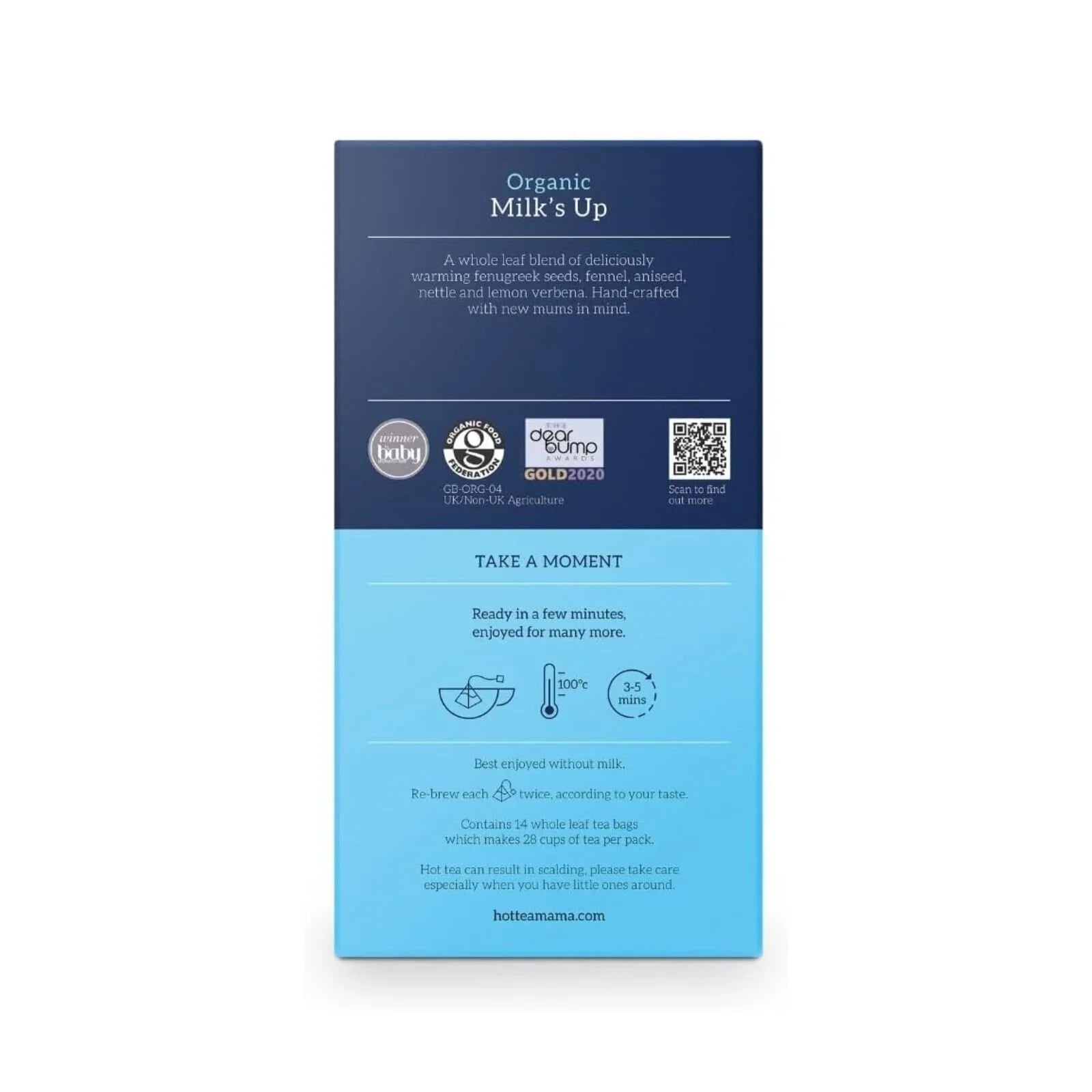 HotTea Mama Organic Milk's Up | Luxury Home Accessories | Heulog Glow
