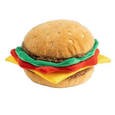 House of Paws Beef Burger Plush Toy 18cm | Luxury Home Accessories | Heulog Glow