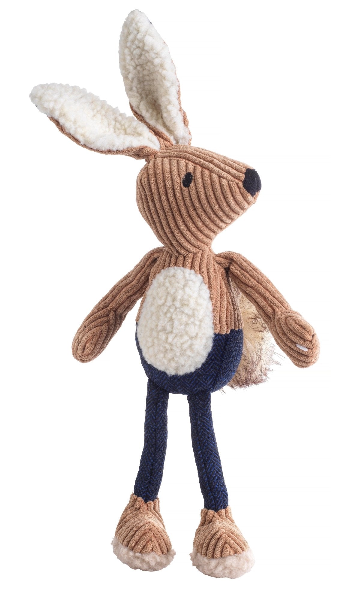 House of Paws Blue Tweed Long Legged Hare | Luxury Home Accessories | Heulog Glow