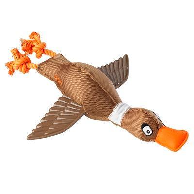 House of Paws Coco Duck Thrower Dog Toy | Luxury Home Accessories | Heulog Glow
