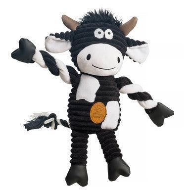 House of Paws Cow jumbo cord plush toy 38cm | Luxury Home Accessories | Heulog Glow