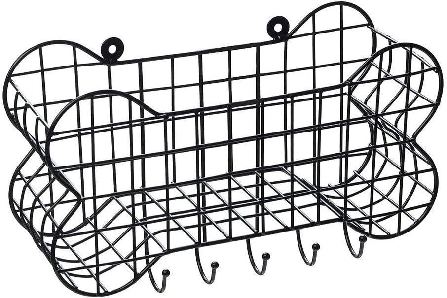 House of Paws Dog Bone Wire Storage Shelf | Luxury Home Accessories | Heulog Glow