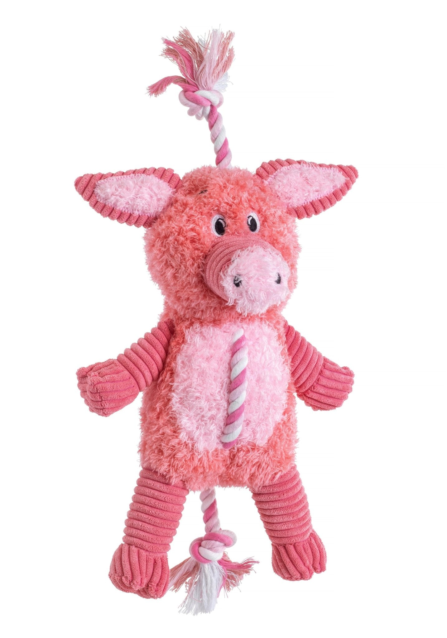 House of Paws Farm Yard Rope Pig | Luxury Home Accessories | Heulog Glow