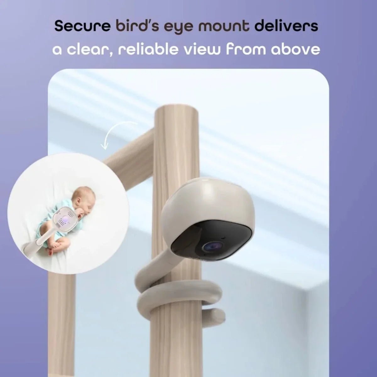 Hubble Go Baby AI Smart Camera | Luxury Home Accessories | Heulog Glow