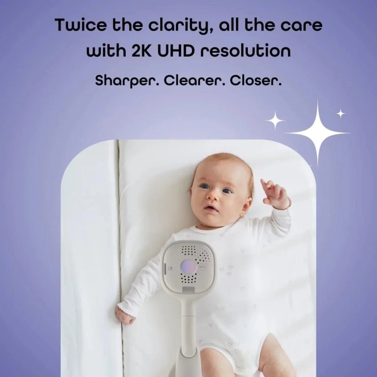 Hubble Go Baby AI Smart Camera | Luxury Home Accessories | Heulog Glow