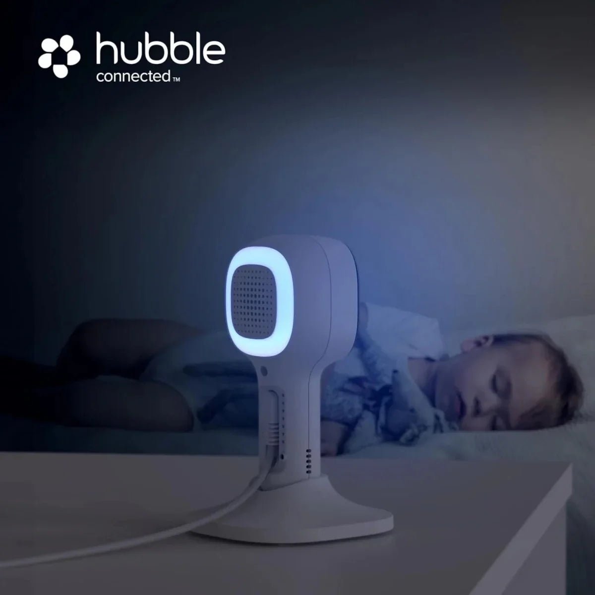 Hubble Pal SkyVision AI Pro 5" Video Baby Camera & Monitor | Luxury Home Accessories | Heulog Glow