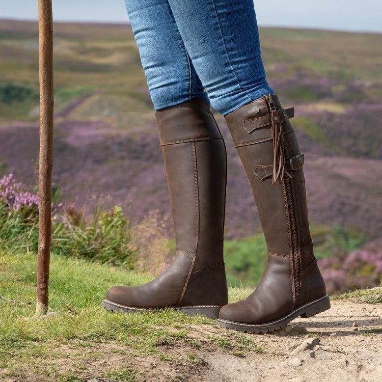 Hudson Storm Waterproof Boots - Chocolate | Luxury Home Accessories | Heulog Glow