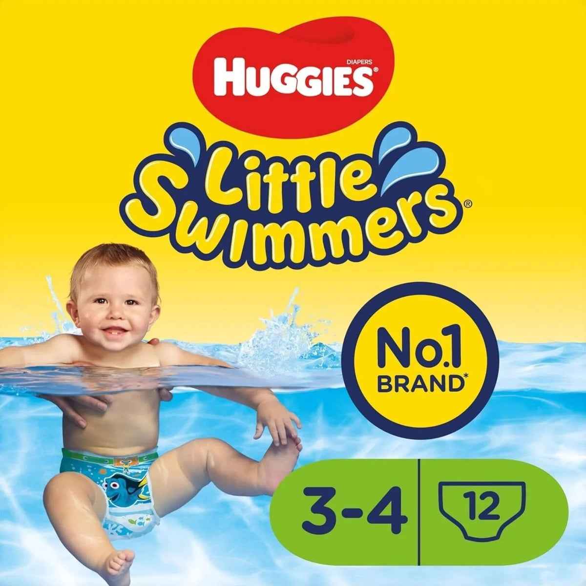 Huggies Little Swimmers Baby Size 3-4 Swim Pants - 12 nappies | Luxury Home Accessories | Heulog Glow