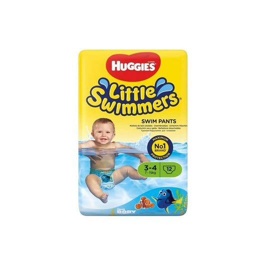 Huggies Little Swimmers Baby Size 3-4 Swim Pants - 12 nappies | Luxury Home Accessories | Heulog Glow