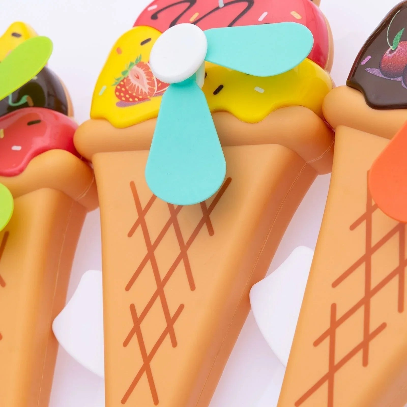HZTB Ice Cream Big Hand Fan Assorted | Luxury Home Accessories | Heulog Glow