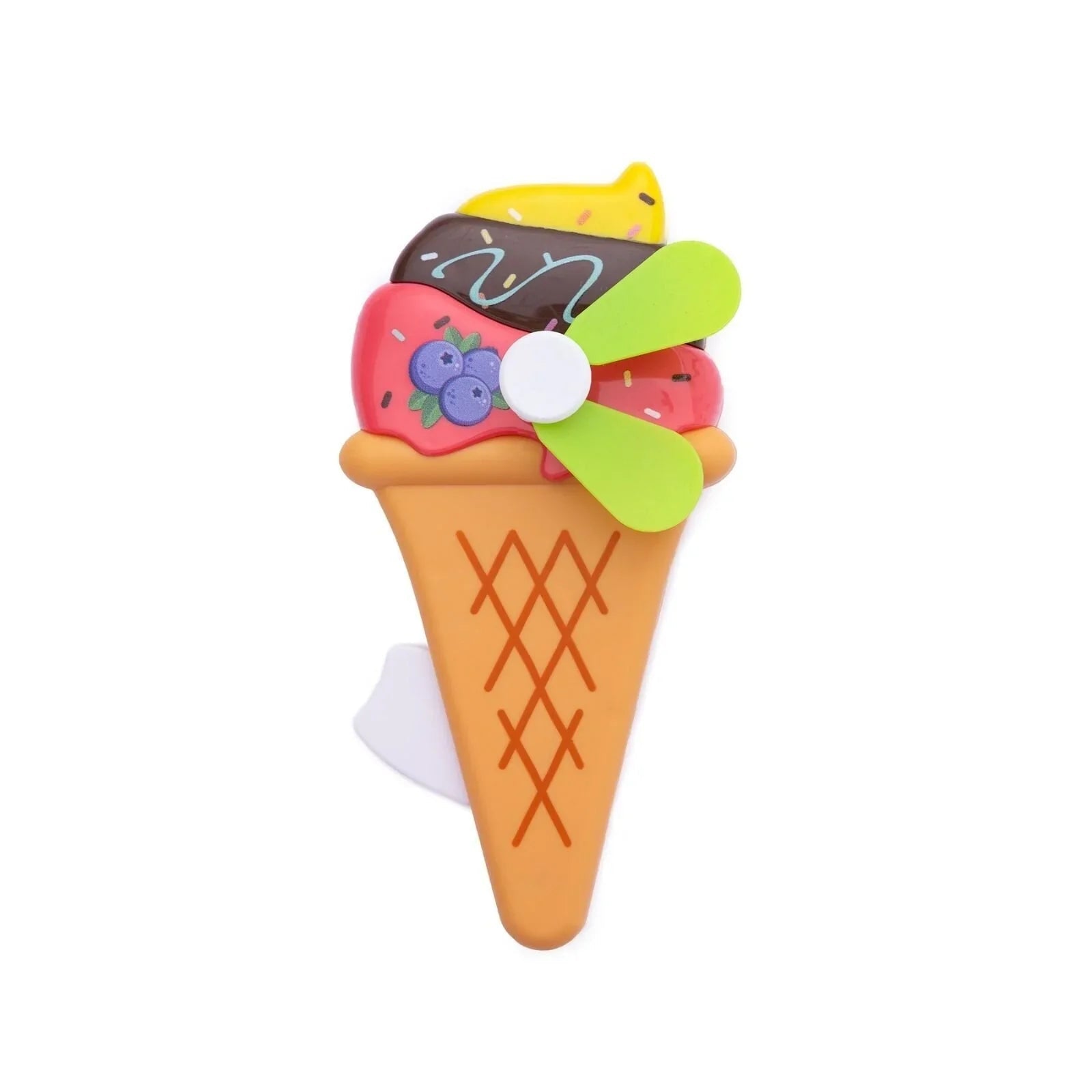 HZTB Ice Cream Big Hand Fan Assorted | Luxury Home Accessories | Heulog Glow