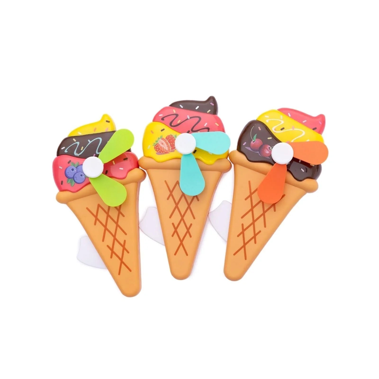 HZTB Ice Cream Big Hand Fan Assorted | Luxury Home Accessories | Heulog Glow