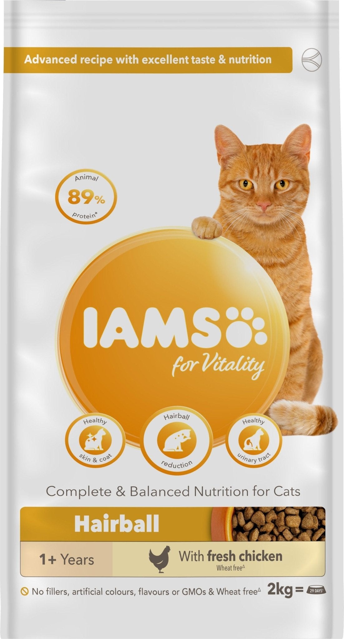 Iams Cat Adult Vitality Hairball C 2x2kg | Luxury Home Accessories | Heulog Glow