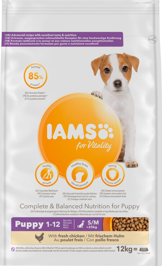 Iams Puppy Vitality Chicken | Luxury Home Accessories | Heulog Glow