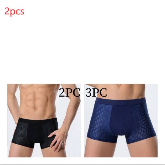 Ice silk men's underwear mesh boxer | Luxury Home Accessories | Heulog Glow
