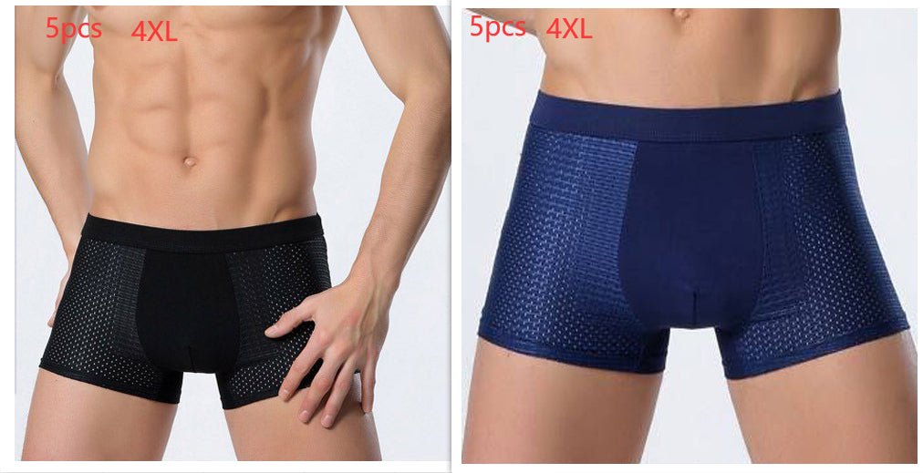 Ice silk men's underwear mesh boxer | Luxury Home Accessories | Heulog Glow