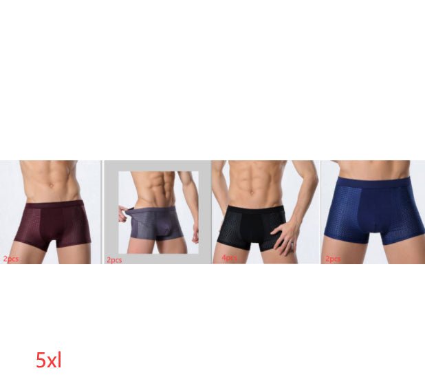 Ice silk men's underwear mesh boxer | Luxury Home Accessories | Heulog Glow