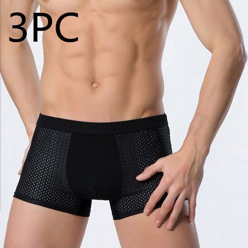 Ice silk men's underwear mesh boxer | Luxury Home Accessories | Heulog Glow
