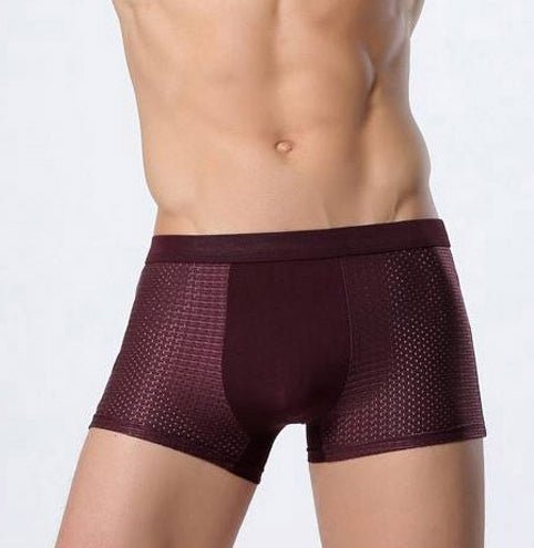 Ice silk men's underwear mesh boxer | Luxury Home Accessories | Heulog Glow