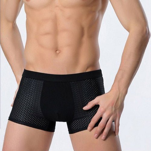 Ice silk men's underwear mesh boxer | Luxury Home Accessories | Heulog Glow