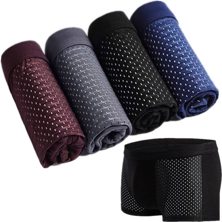 Ice silk men's underwear mesh boxer | Luxury Home Accessories | Heulog Glow