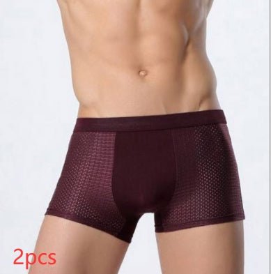 Ice silk men's underwear mesh boxer | Luxury Home Accessories | Heulog Glow