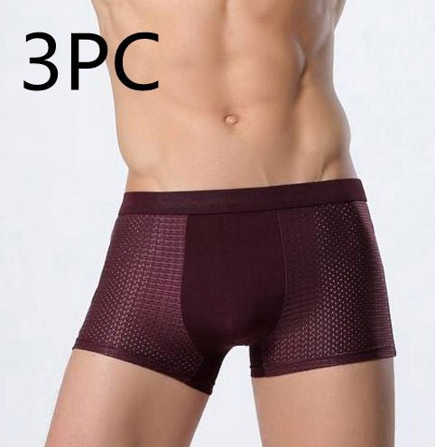 Ice silk men's underwear mesh boxer | Luxury Home Accessories | Heulog Glow