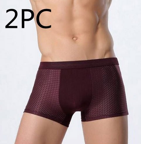 Ice silk men's underwear mesh boxer | Luxury Home Accessories | Heulog Glow