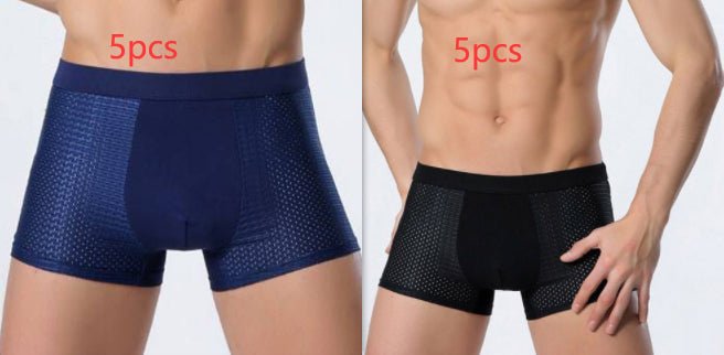 Ice silk men's underwear mesh boxer | Luxury Home Accessories | Heulog Glow