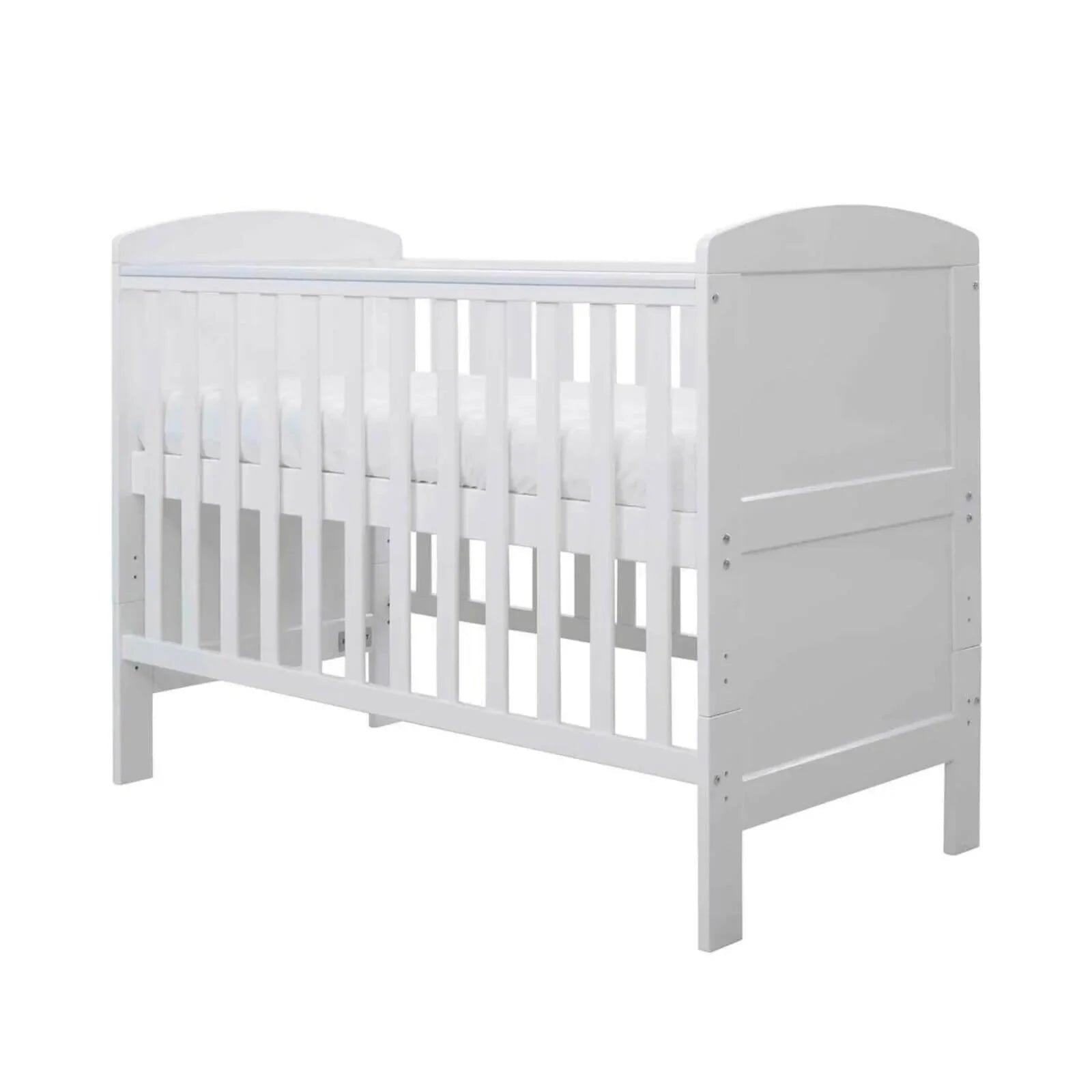 Ickle Bubba Coleby Mini Cot Bed White - Without Mattress | Luxury Home Accessories | Heulog Glow