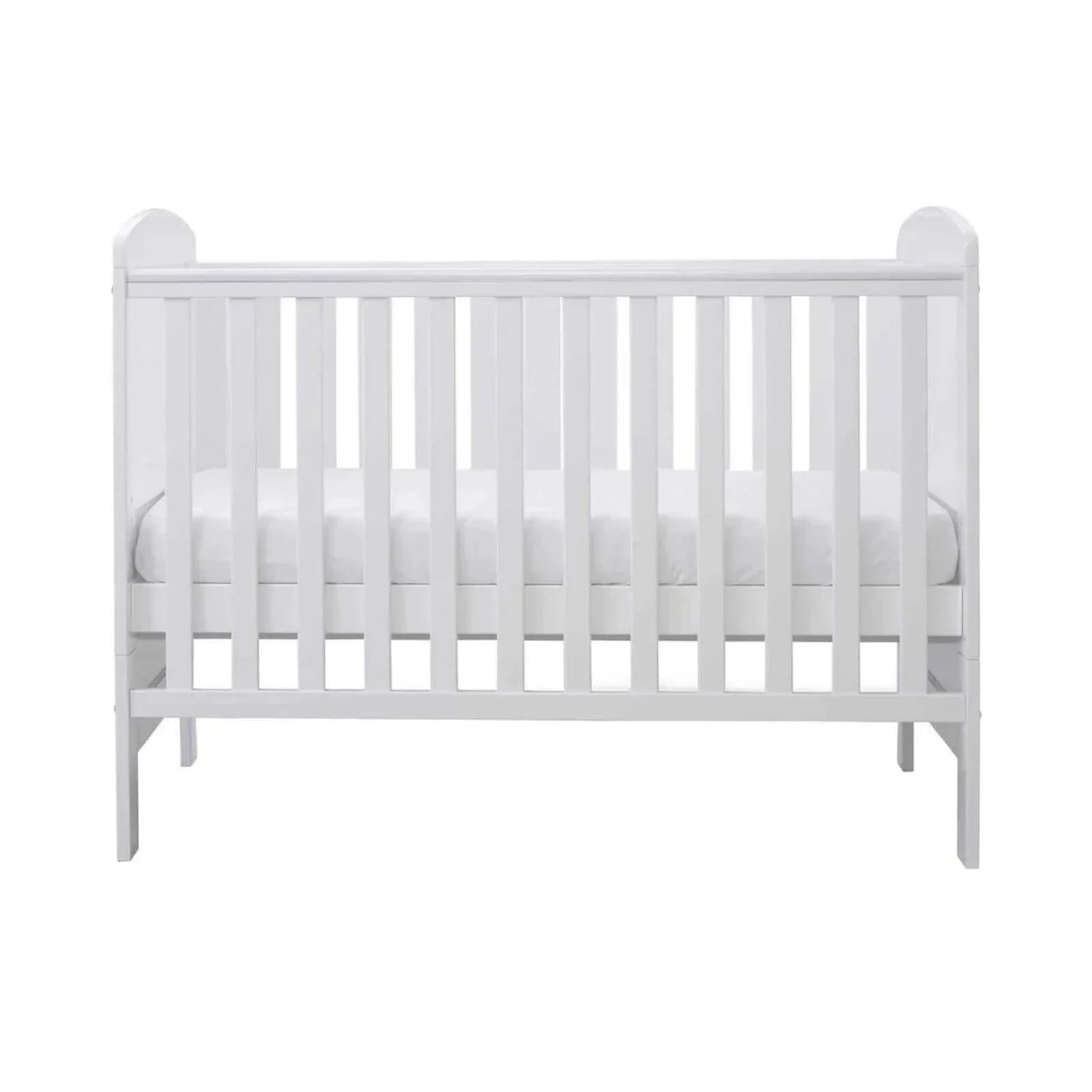 Ickle Bubba Coleby Mini Cot Bed White - Without Mattress | Luxury Home Accessories | Heulog Glow