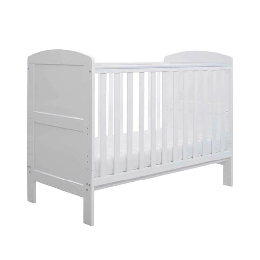 Ickle Bubba Coleby Mini Cot Bed White - Without Mattress | Luxury Home Accessories | Heulog Glow