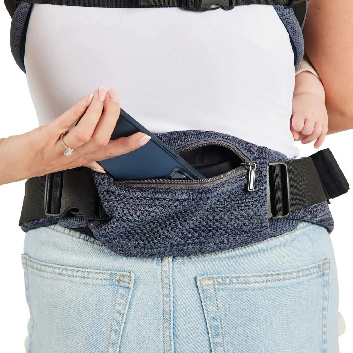 Ickle Bubba Seren 3-in-1 Baby Carrier - Slate | Luxury Home Accessories | Heulog Glow