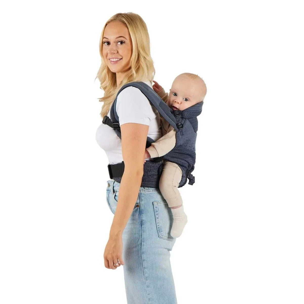 Ickle Bubba Seren 3-in-1 Baby Carrier - Slate | Luxury Home Accessories | Heulog Glow