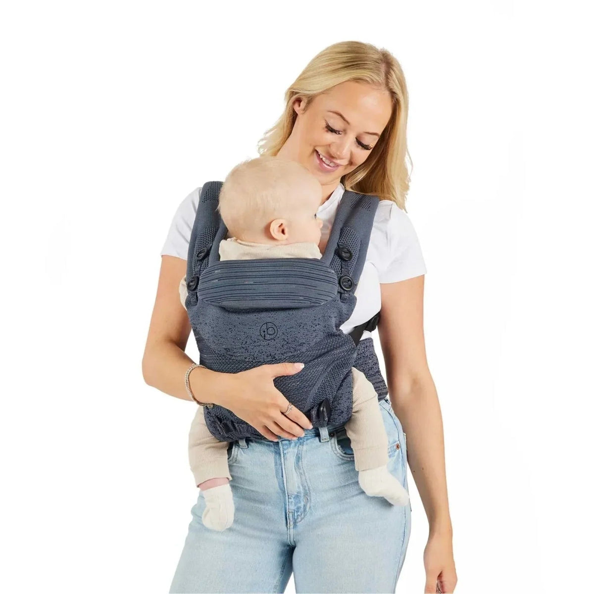 Ickle Bubba Seren 3-in-1 Baby Carrier - Slate | Luxury Home Accessories | Heulog Glow