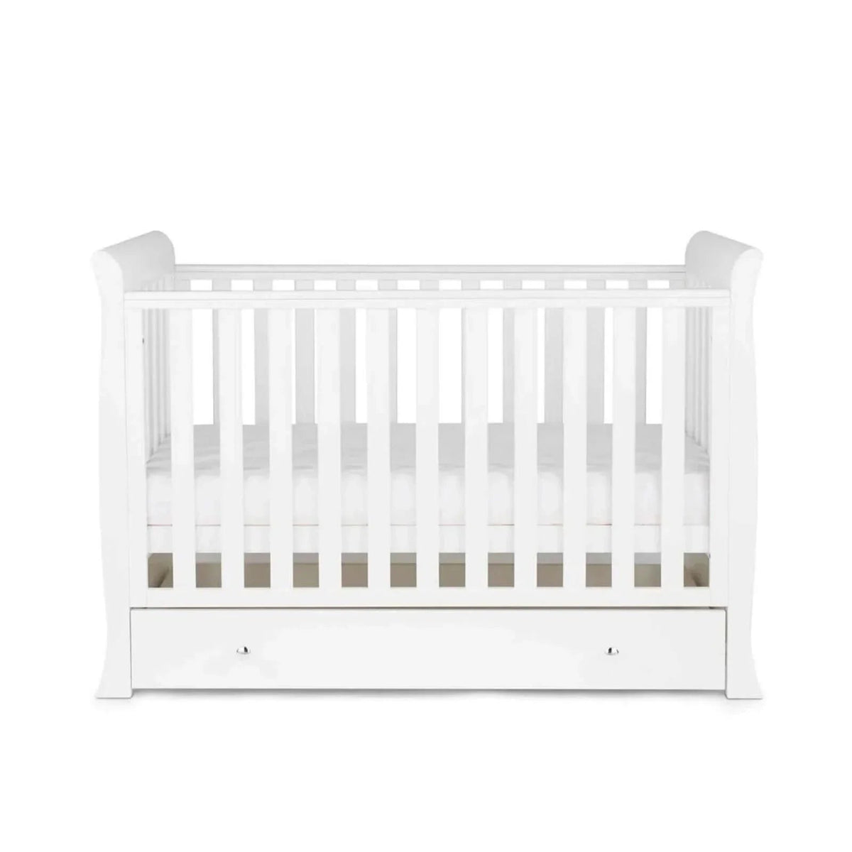 Ickle Bubba Snowdon 4 in 1 Mini 3 Piece Furniture Set White - Fibre Mattress | Luxury Home Accessories | Heulog Glow