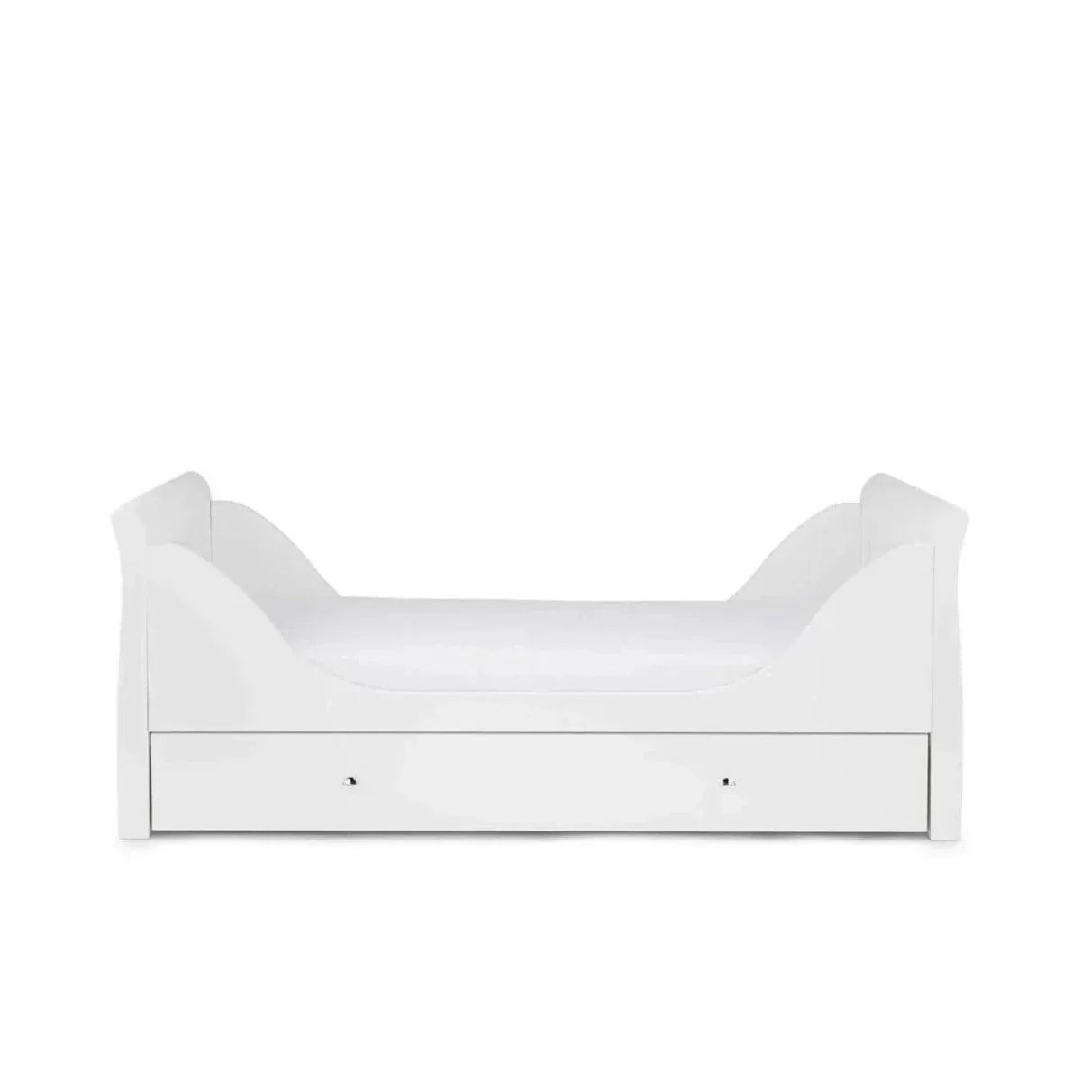 Ickle Bubba Snowdon Classic 3 Piece Furniture Set White - Fibre Mattress | Luxury Home Accessories | Heulog Glow