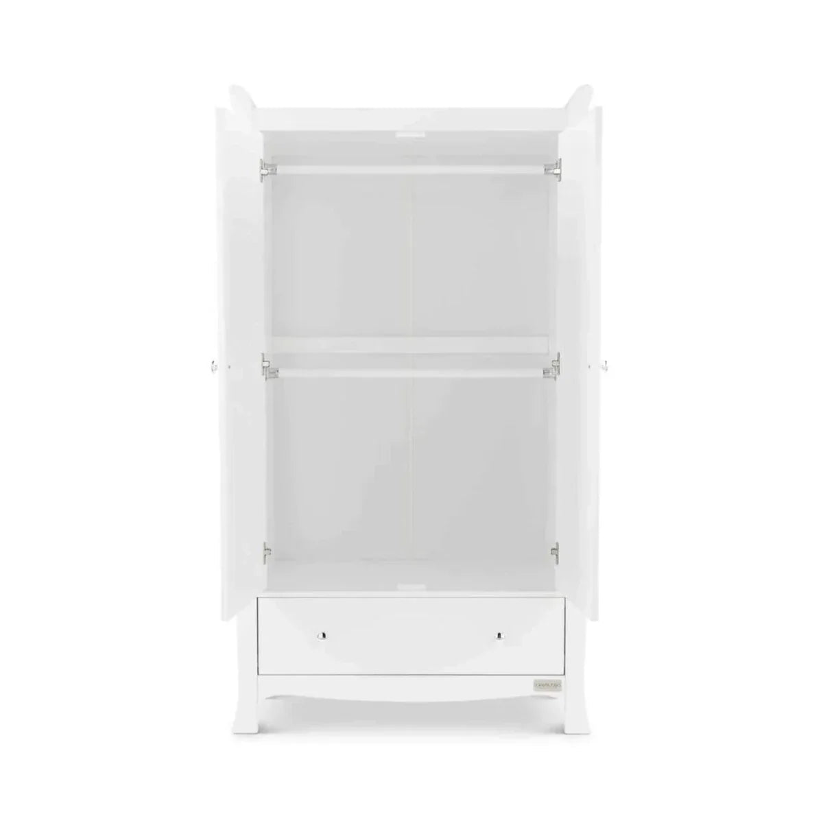 Ickle Bubba Snowdon Classic 3 Piece Furniture Set White - Fibre Mattress | Luxury Home Accessories | Heulog Glow