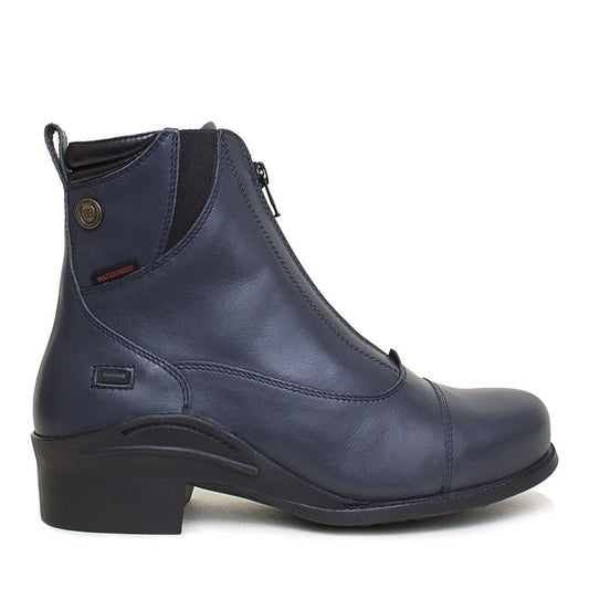 Idaho Storm Waterproof Jodhpur Riding Boots - Navy | Luxury Home Accessories | Heulog Glow
