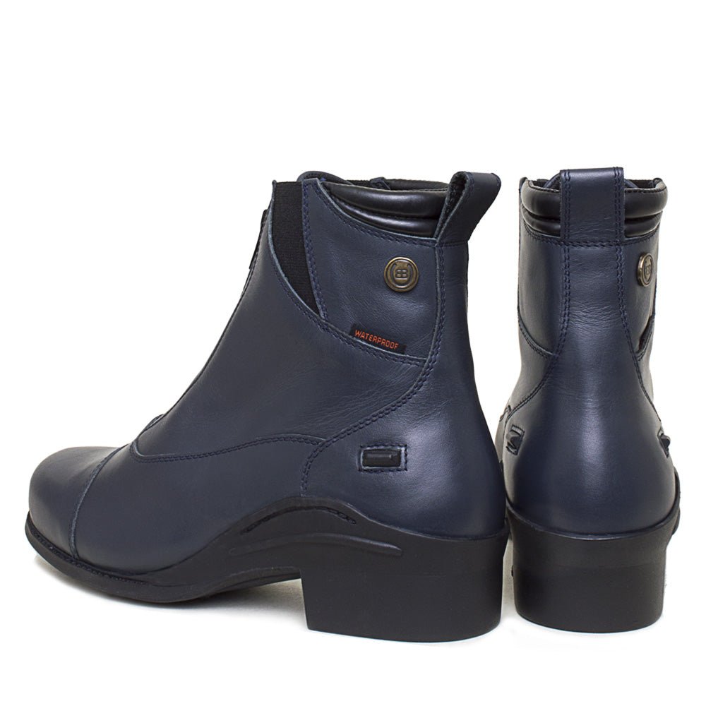 Idaho Storm Waterproof Jodhpur Riding Boots - Navy | Luxury Home Accessories | Heulog Glow