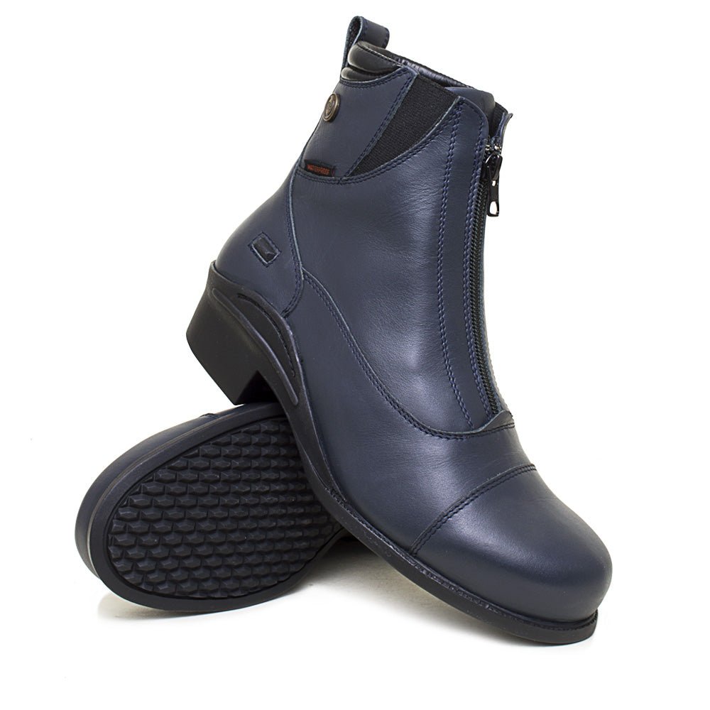 Idaho Storm Waterproof Jodhpur Riding Boots - Navy | Luxury Home Accessories | Heulog Glow