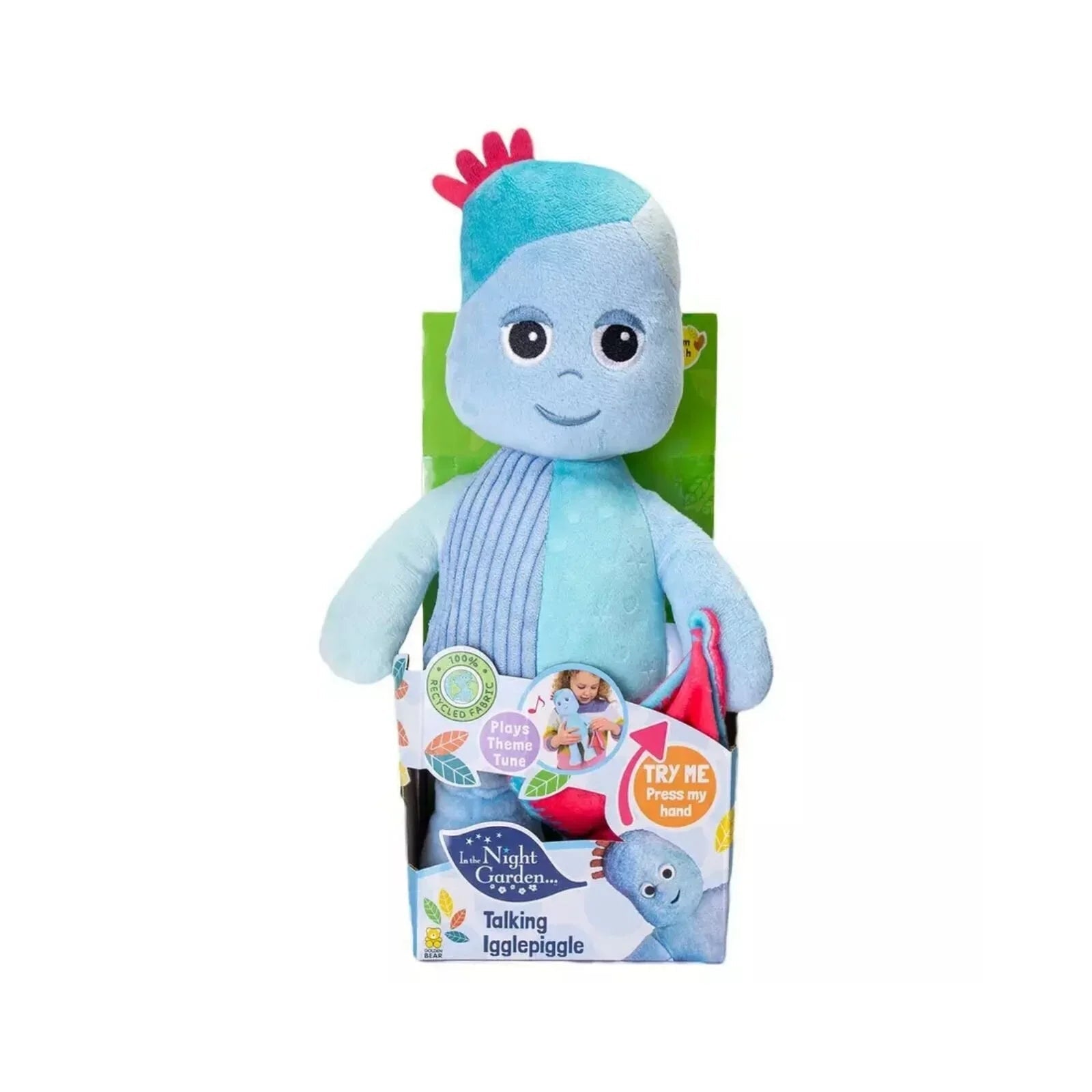 In the Night Garden Igglepiggle Talking Soft Toy | Luxury Home Accessories | Heulog Glow