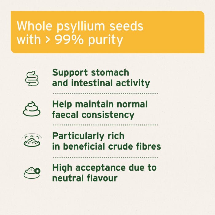 Indian Psyllium Seeds for Dogs, Cats and Horses 1KG | Luxury Home Accessories | Heulog Glow
