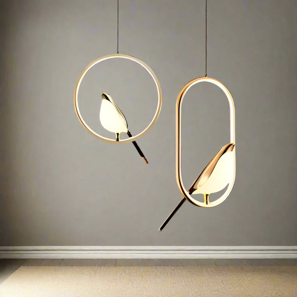Indoor Hanging Bird LED Cord Pendant Lamps | Luxury Home Accessories | Heulog Glow