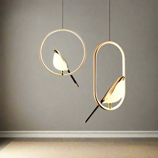 Indoor Hanging Bird LED Cord Pendant Lamps | Luxury Home Accessories | Heulog Glow