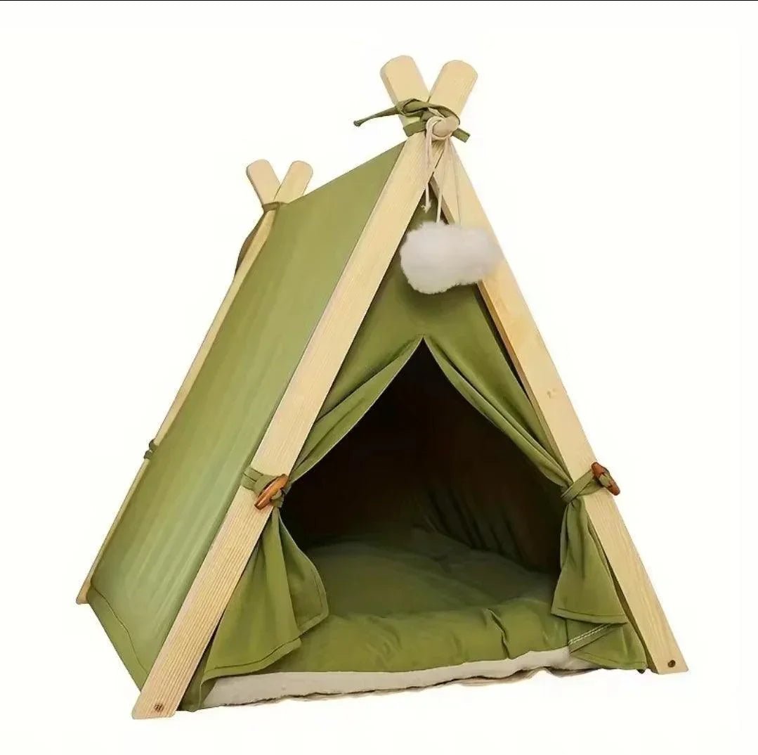 Indoor Pet Tent - Cat, Small Dog & Puppy | Luxury Home Accessories | Heulog Glow